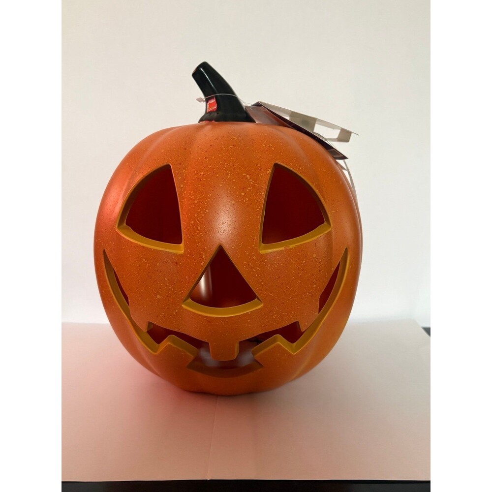 LED Flickering Jack-O-Lantern Pumpkin Halloween Decor Battery Operated